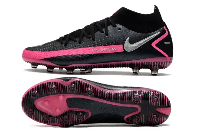 Nike Phantom GT DF Elite AG - Black/Vibrant Pink/Metallic Silver