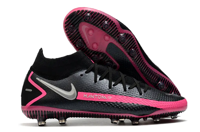 Nike Phantom GT DF Elite AG - Black/Vibrant Pink/Metallic Silver