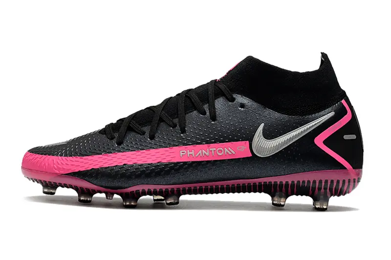 Nike Phantom GT DF Elite AG - Black/Vibrant Pink/Metallic Silver