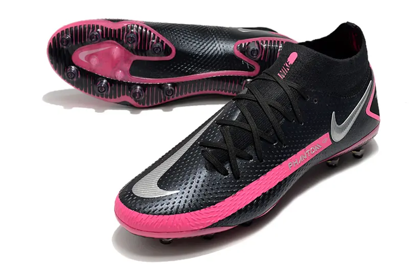 Nike Phantom GT DF Elite AG - Black/Vibrant Pink/Metallic Silver