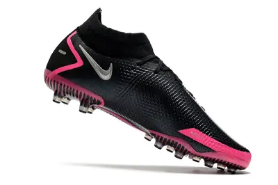 Nike Phantom GT DF Elite AG - Black/Vibrant Pink/Metallic Silver