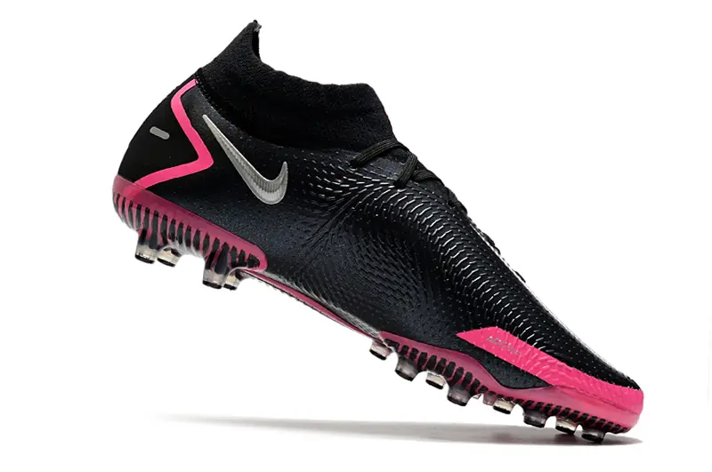 Nike Phantom GT DF Elite AG - Black/Vibrant Pink/Metallic Silver