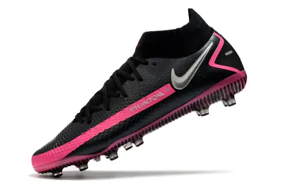 Nike Phantom GT DF Elite AG - Black/Vibrant Pink/Metallic Silver