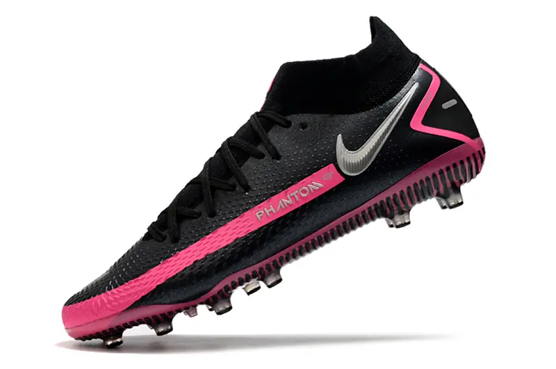 Nike Phantom GT DF Elite AG - Black/Vibrant Pink/Metallic Silver