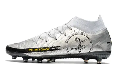 Nike Phantom GT DF Elite AG - Silver/Metallic Grey/Deep Black