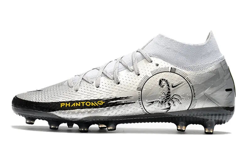 Nike Phantom GT DF Elite AG - Silver/Metallic Grey/Deep Black