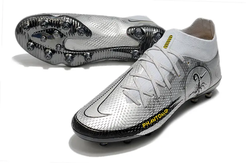 Nike Phantom GT DF Elite AG - Silver/Metallic Grey/Deep Black