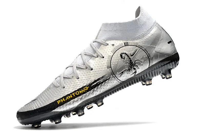 Nike Phantom GT DF Elite AG - Silver/Metallic Grey/Deep Black