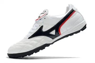 Mizuno Morelia Sala Classic TF - White/Glossy Black/Sharp Red