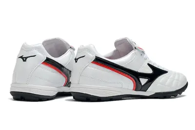 Mizuno Morelia Sala Classic TF - White/Glossy Black/Sharp Red