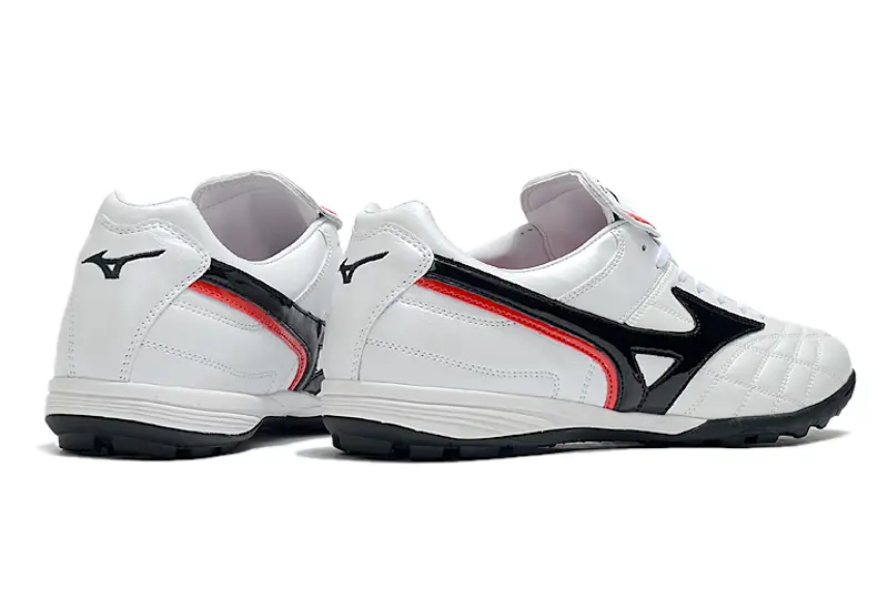 Mizuno Morelia Sala Classic TF - White/Glossy Black/Sharp Red