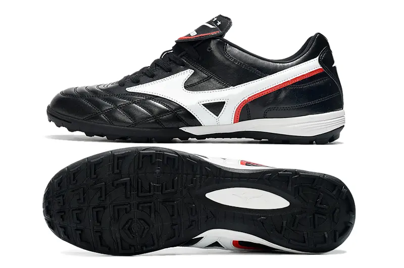 Mizuno Morelia Sala Classic TF - Black/Classic White/Fiery Red