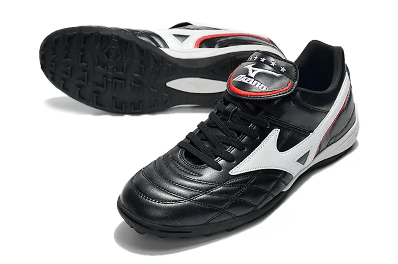 Mizuno Morelia Sala Classic TF - Black/Classic White/Fiery Red