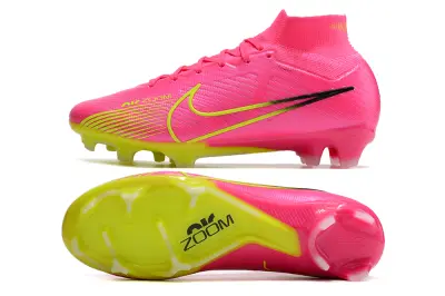 Nike Air Zoom Mercurial Superfly 9 Elite FG - Pink/Electric Pink/Neon Yellow