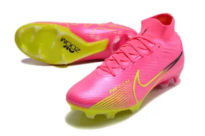 Nike Air Zoom Mercurial Superfly 9 Elite FG - Pink/Electric Pink/Neon Yellow