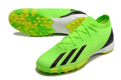 Adidas X Speedportal.3 TF - Green/Vibrant Lime/Neon Yellow