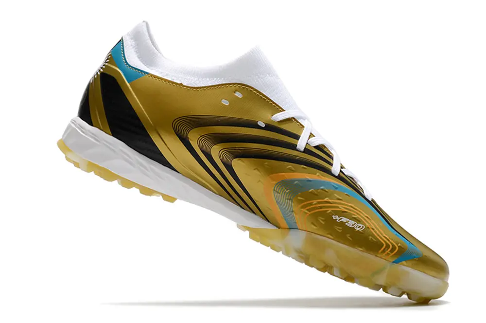 Messi x Adidas X Speedportal.3 TF - Gold/Metallic Gold/Black Blue