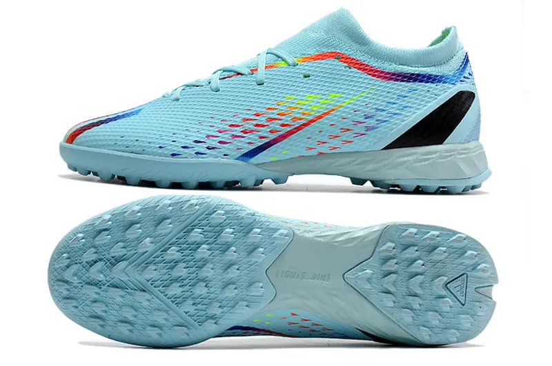 Adidas X Speedportal.3 TF - Skyblue/Aqua Glow/Rainbow Burst