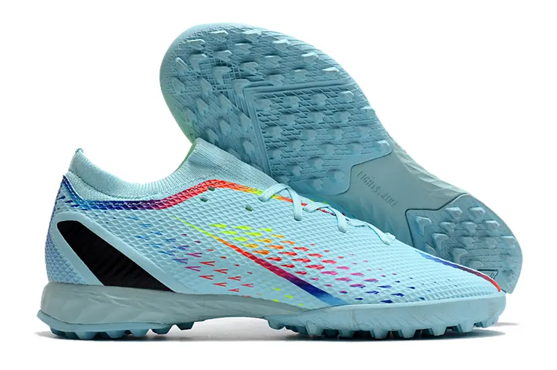 Adidas X Speedportal.3 TF - Skyblue/Aqua Glow/Rainbow Burst