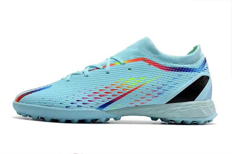 Adidas X Speedportal.3 TF - Skyblue/Aqua Glow/Rainbow Burst