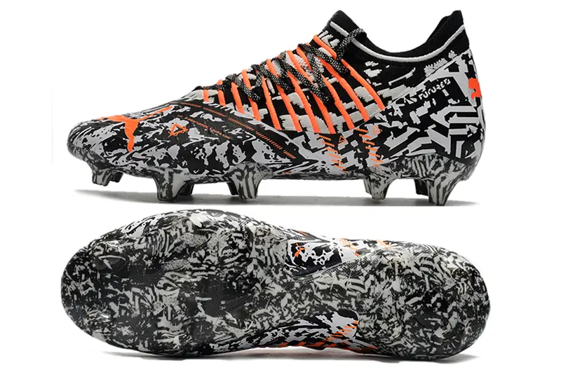 Puma Future Z 1.3 FG - Black/Orange Burst/Grey Camo