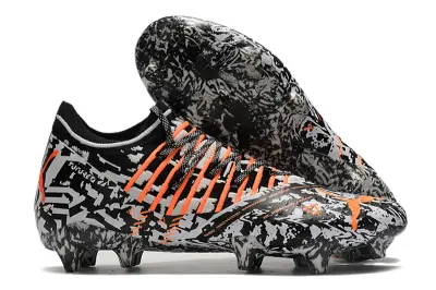 Puma Future Z 1.3 FG - Black/Orange Burst/Grey Camo