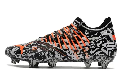 Puma Future Z 1.3 FG - Black/Orange Burst/Grey Camo