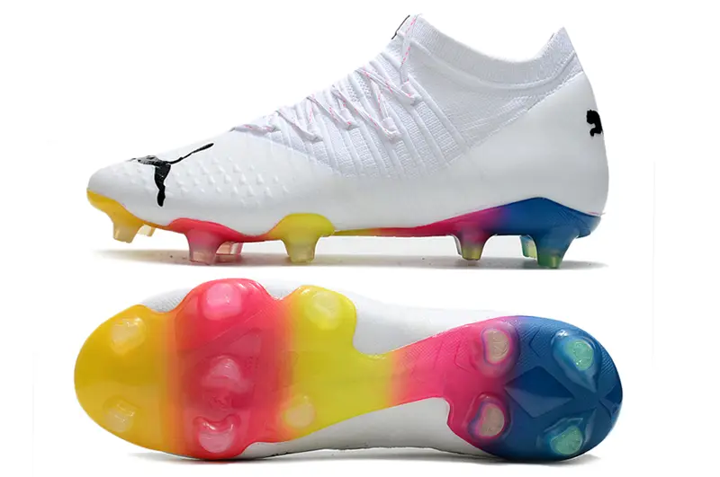 Neymar x Puma Future Z 1.3 FG - White/Neon Pink/Blue Gradient