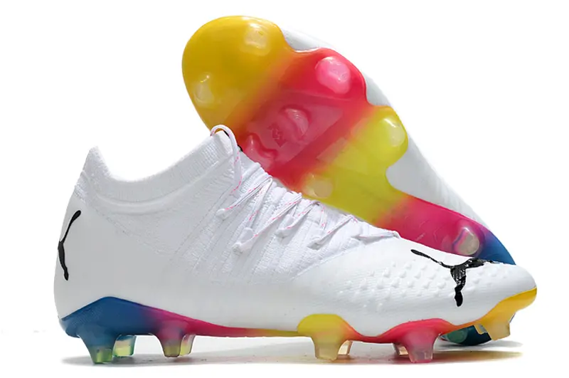 Neymar x Puma Future Z 1.3 FG - White/Neon Pink/Blue Gradient