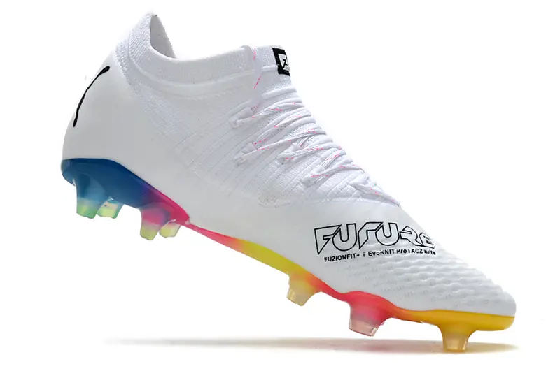 Neymar x Puma Future Z 1.3 FG - White/Neon Pink/Blue Gradient