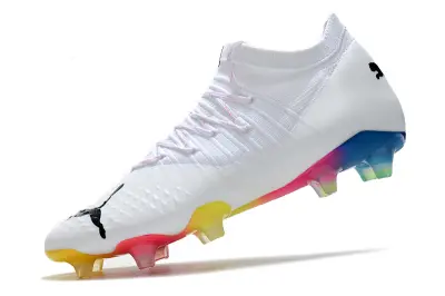 Neymar x Puma Future Z 1.3 FG - White/Neon Pink/Blue Gradient