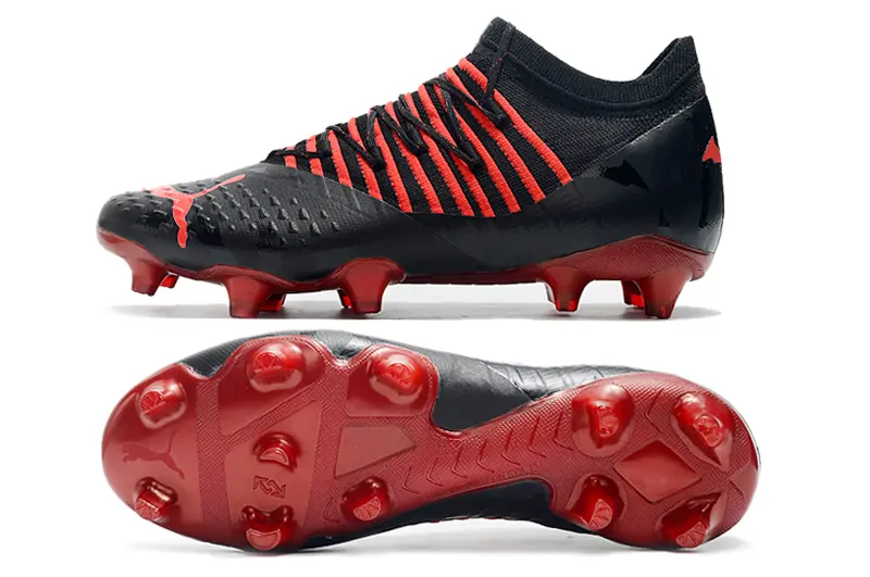 Puma Future Z 1.3 FG - Black/Fiery Red/Deep Black