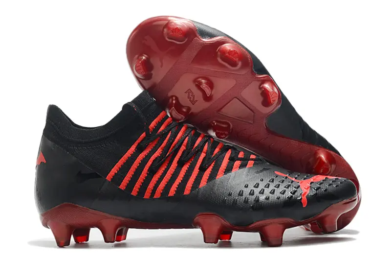 Puma Future Z 1.3 FG - Black/Fiery Red/Deep Black