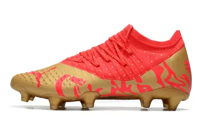 Neymar x Puma Future Z 1.3 FG - Red/Gold/Fluo Red