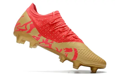 Neymar x Puma Future Z 1.3 FG - Red/Gold/Fluo Red
