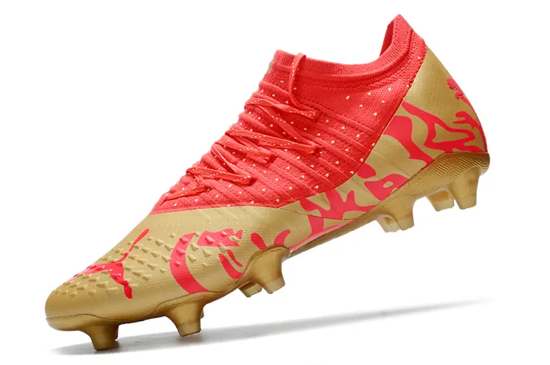 Neymar x Puma Future Z 1.3 FG - Red/Gold/Fluo Red