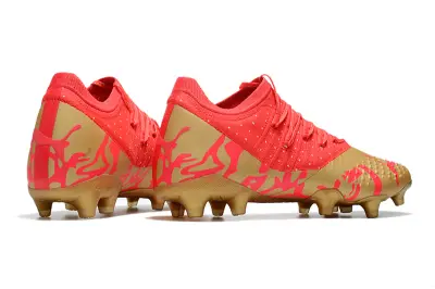 Neymar x Puma Future Z 1.3 FG - Red/Gold/Fluo Red