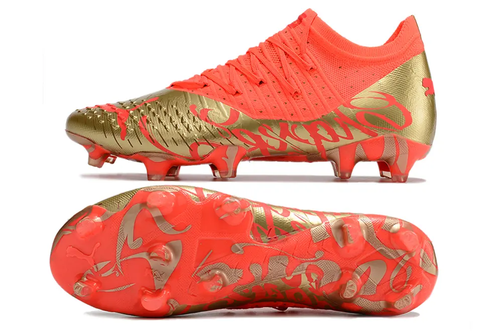Puma Future Z 1.3 FG - Orange/Gold/Fluorescent