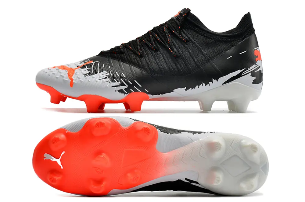 Puma Future Z 1.3 FG - Black/Fire Orange/Grey Mist