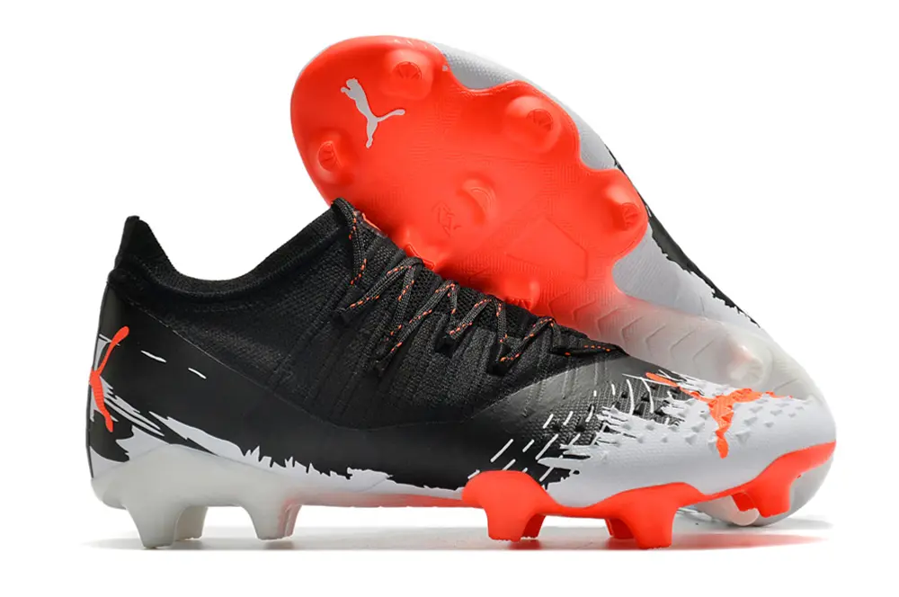 Puma Future Z 1.3 FG - Black/Fire Orange/Grey Mist