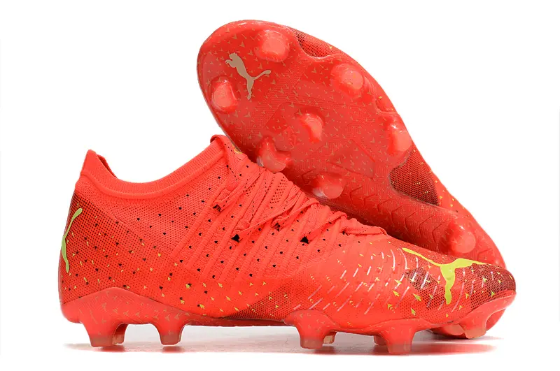 Puma Future Z 1.3 FG - Red/Bright Red/Golden Highlights