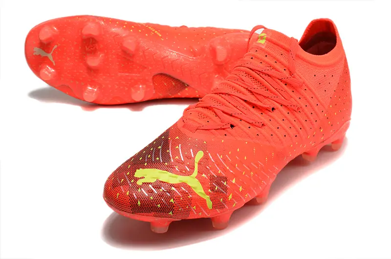Puma Future Z 1.3 FG - Red/Bright Red/Golden Highlights