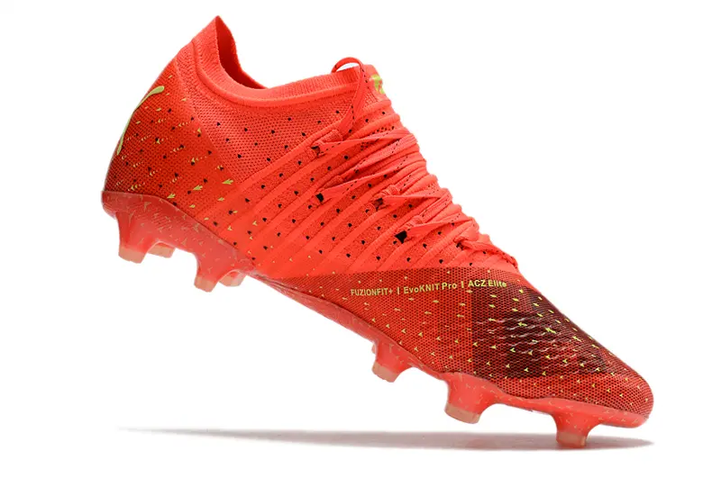 Puma Future Z 1.3 FG - Red/Bright Red/Golden Highlights