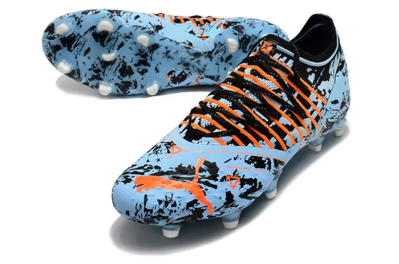 Puma Future Z 1.3 FG - Blue/Electric Blue/Fiery Orange
