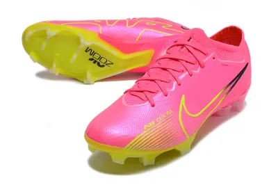 Nike Air Zoom Mercurial Vapor 15 Elite FG - Pink/Neon Pink/Lime Green