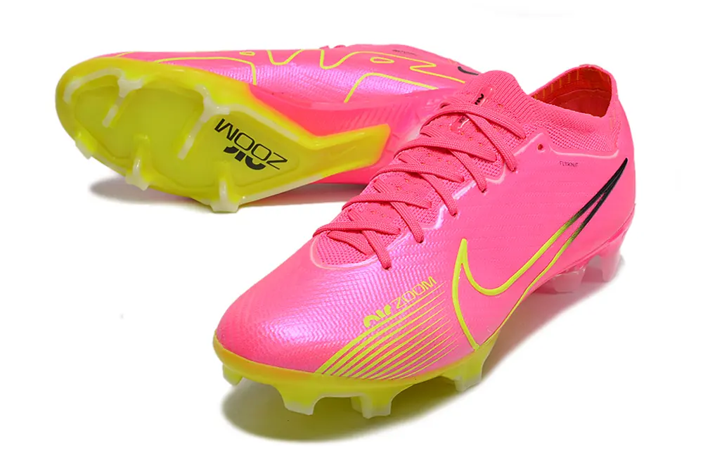 Nike Air Zoom Mercurial Vapor 15 Elite FG - Pink/Neon Pink/Lime Green