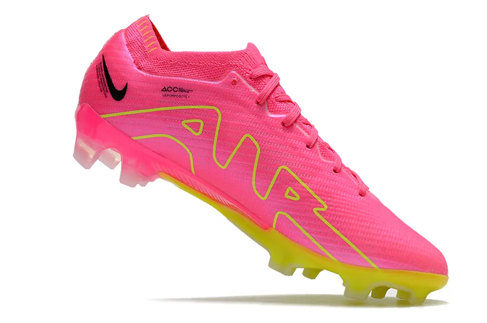 Nike Air Zoom Mercurial Vapor 15 Elite FG - Pink/Neon Pink/Lime Green