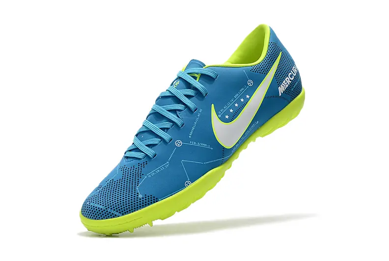 Neymar x Nike Mercurial Vapor 11 TF - Blue/Electric Blue/Lime Green