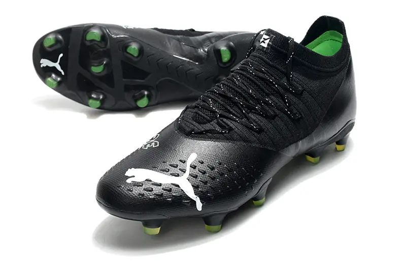 Puma Future Z 1.3 FG - Black/Electric Green/Sleek Black