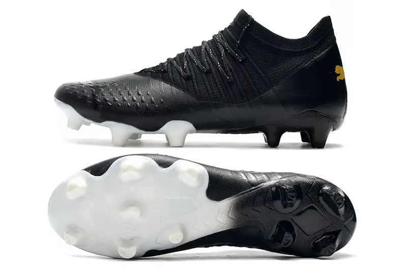Puma Future Z 1.3 FG - Black/Midnight Black/Golden Accents